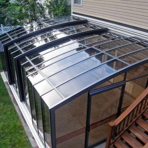 Aluminiowy pokój słoneczny \/ ogród zimowy \/ szklany dom